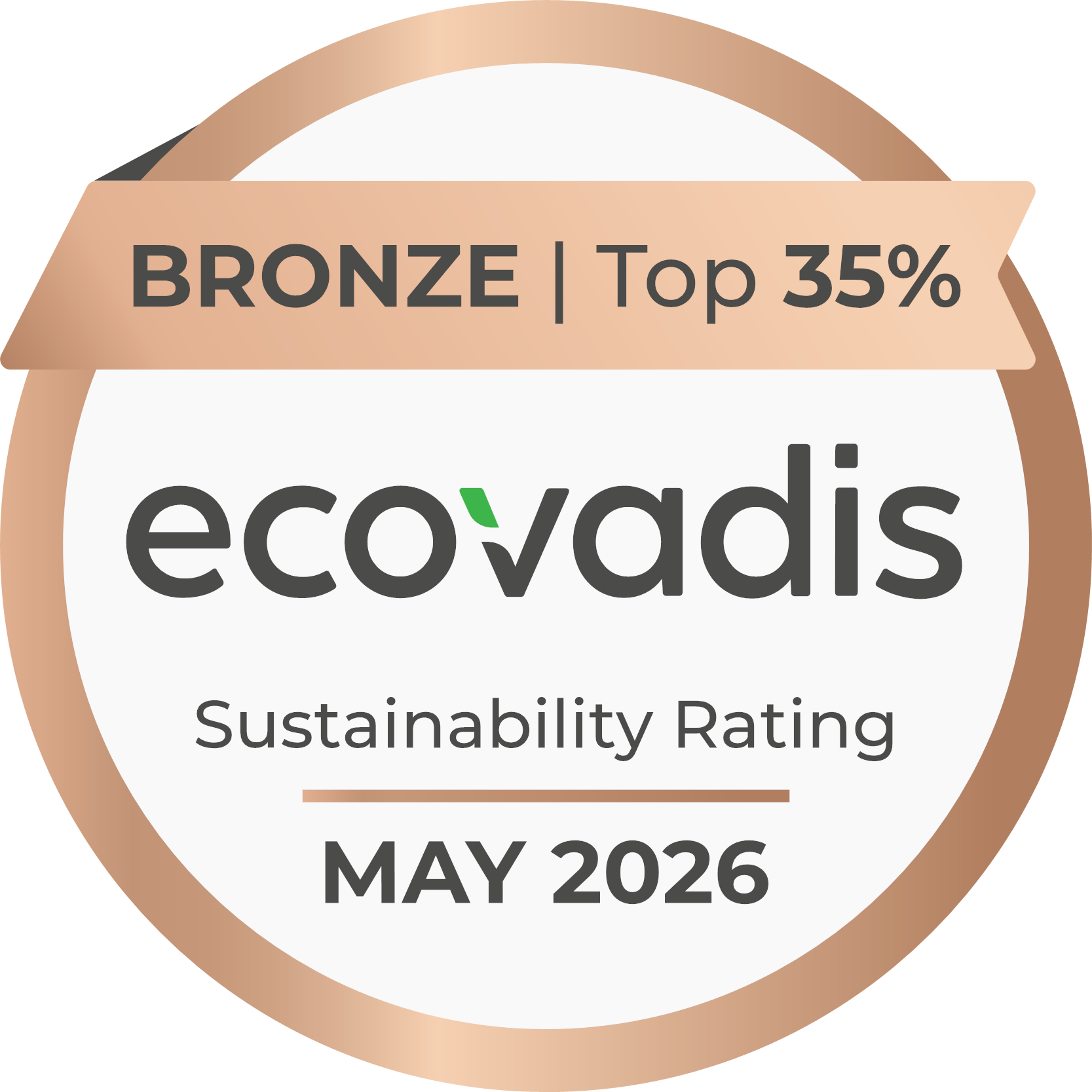 Ecovadis Sustainability Rating Logo