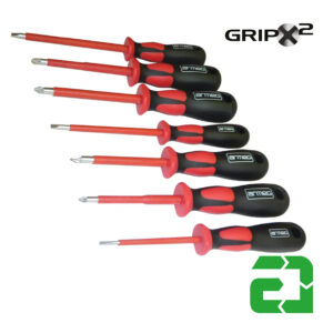 7 Pc GripX2 SDriver Set 1000v