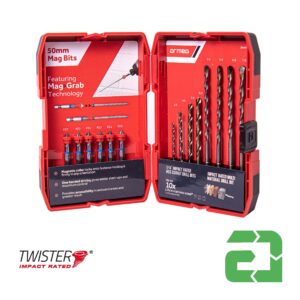 14 Piece Twister Drill-Drive Set