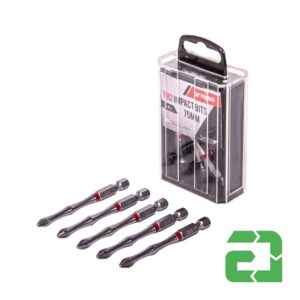 PH2 75mm Bits - 5 Piece TT Box