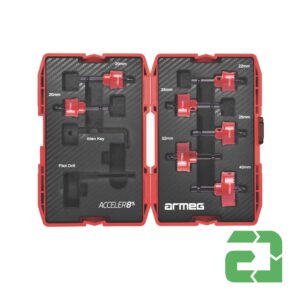 7 Piece Acceler8% SS Holesaw Mega Set